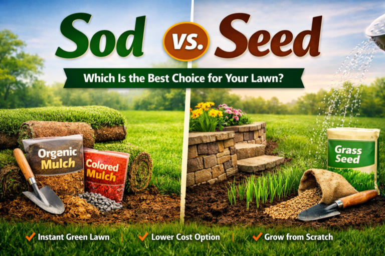 Sod vs. Seed: Which Is the Best Choice for Your Lawn?